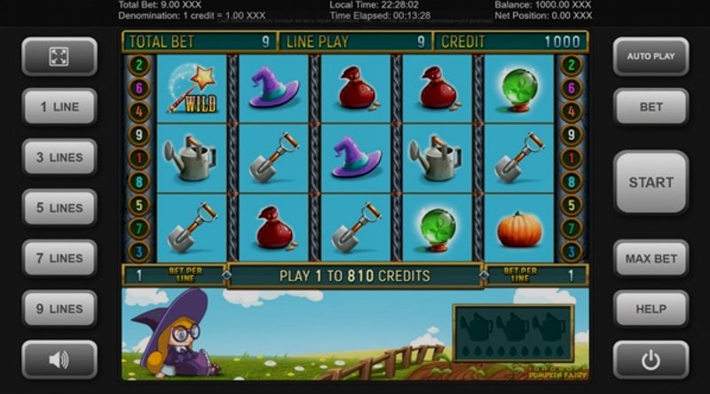 Играть Pumpkin Fairy от Igrosoft в казино 1Win