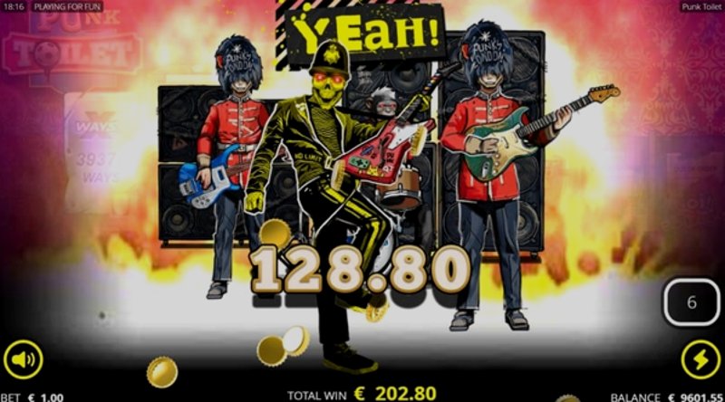 Играть Punk Toilet от No Limit City в казино 1Win