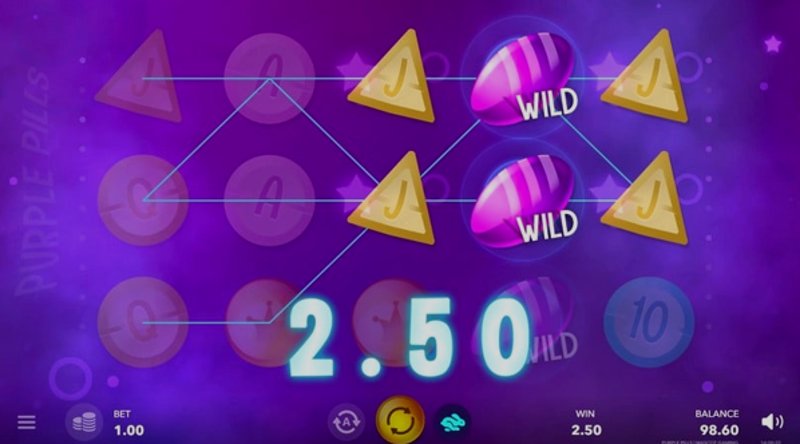 Играть Purple Pills от Mascot Gaming в казино 1Win