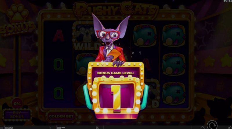 Играть Pushy Cats от Yggdrasil в казино 1Win