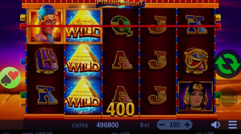Играть Pyramid of Light от Swintt в казино 1Win