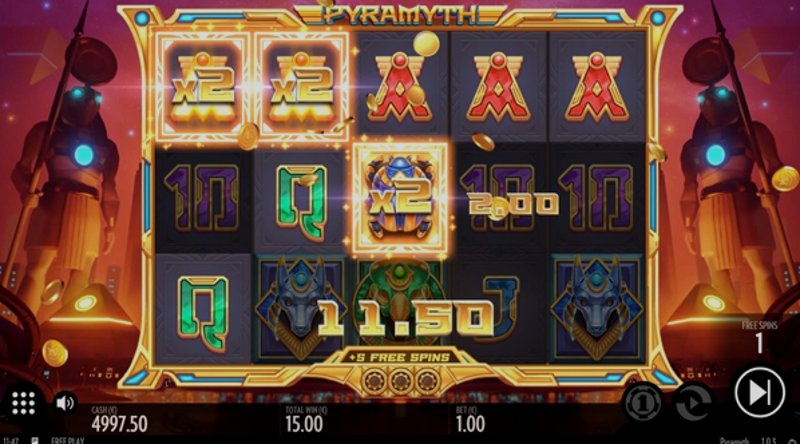 Играть Pyramyth от Thunderkick в казино 1Win