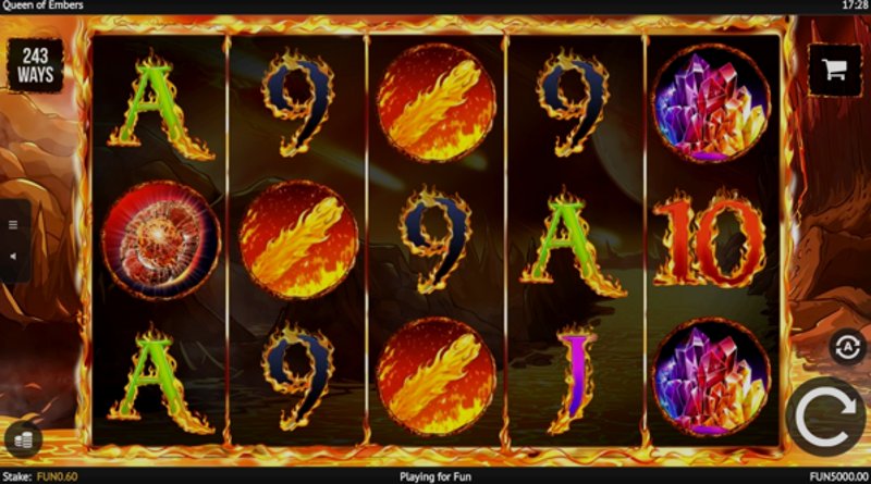 Играть Queen of Embers от 1x2gaming в казино 1Win