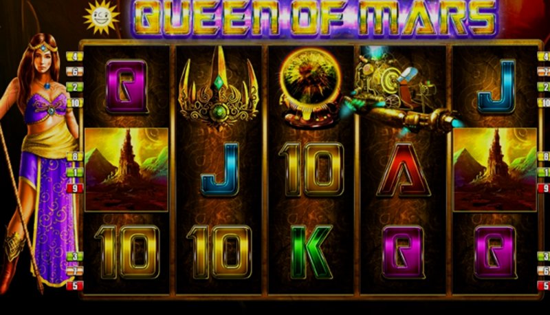 Играть Queen Of Mars от Edict в казино 1Win