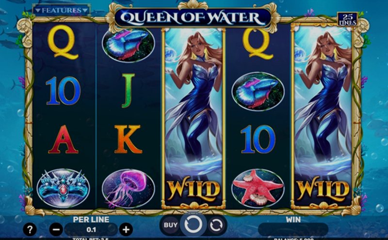 Queen Of Water Spinomenal в казино 1Win (1Вин) Queen Of Water Spinomenal в казино 1Win (1Вин)