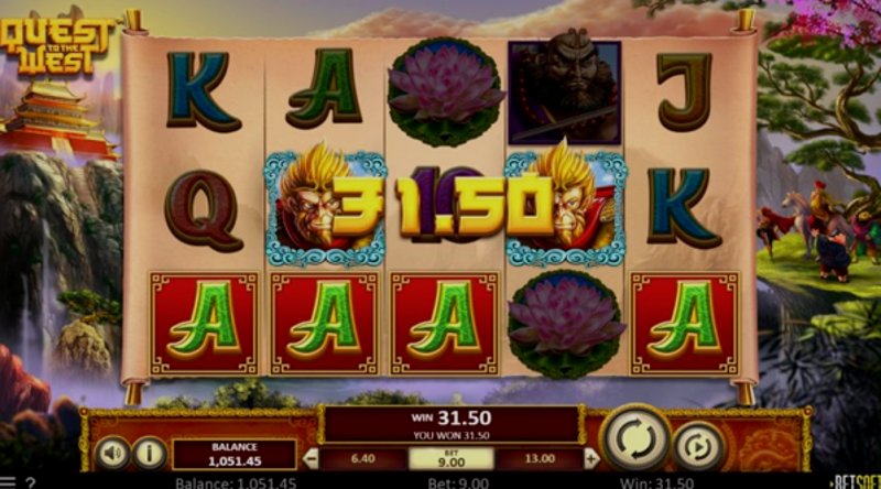Играть Quest To The West от Betsoft в казино 1Win