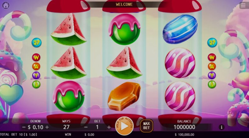 Играть Quick Play Candy от Kagaming в казино 1Win