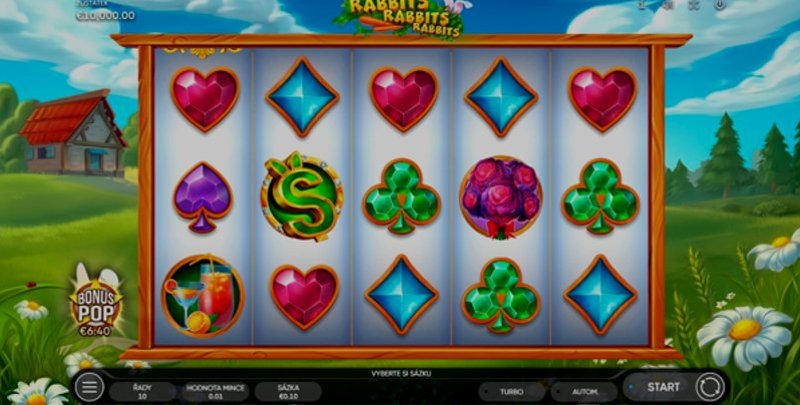 Играть Rabbits Rabbits Rabbits от Endorphina в казино 1Win