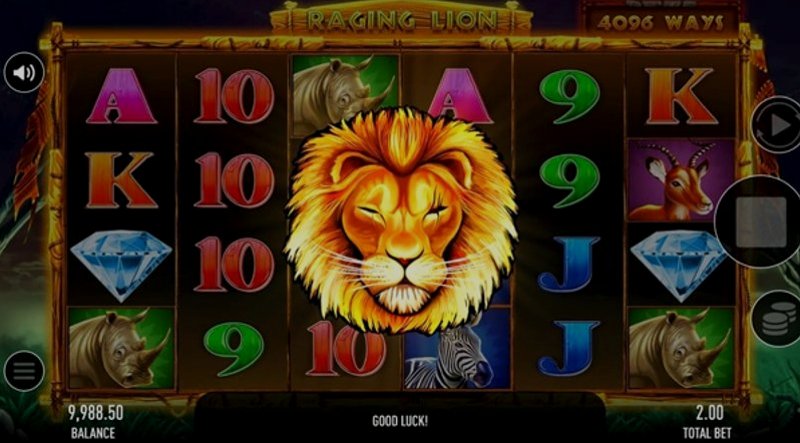 Играть Raging Lion от Gamebeat в казино 1Win