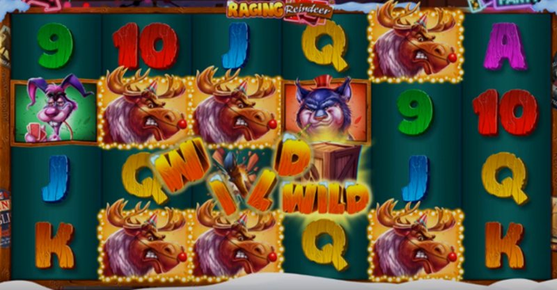 Играть Raging Reindeer от Isoftbet в казино 1Win