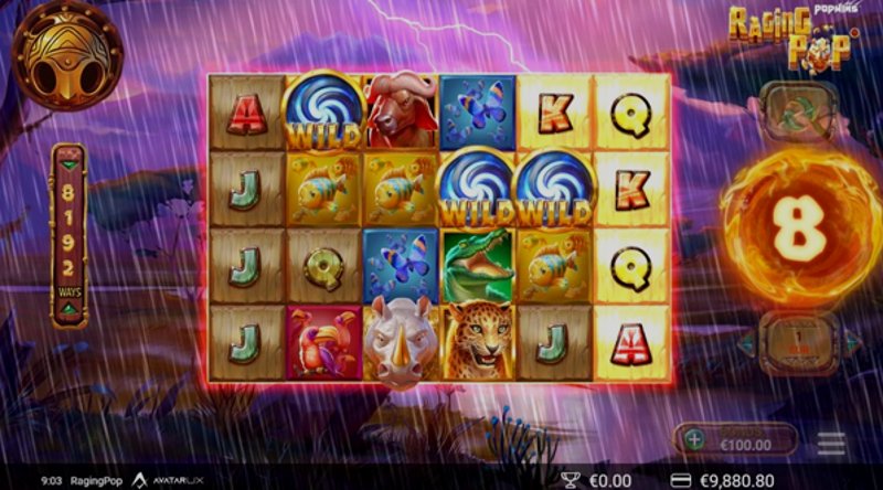 Играть RagingPop от Yggdrasil в казино 1Win