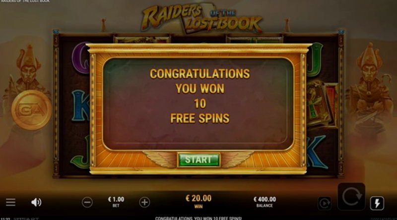 Играть Raiders of the Lost Book от Gameart в казино 1Win