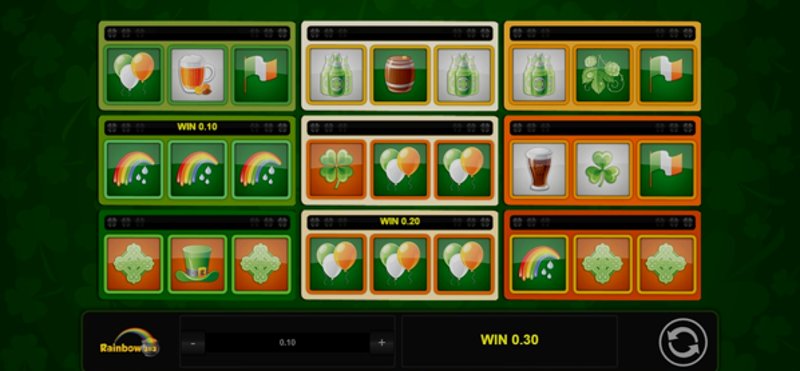 Играть Rainbow 3x3 от 1x2gaming в казино 1Win