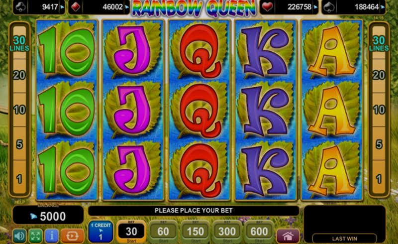 Играть Rainbow Queen от Amusnet Interactive в казино 1Win