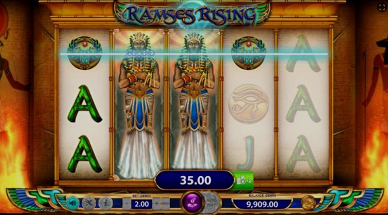 Играть Ramses Rising от Bf Games в казино 1Win
