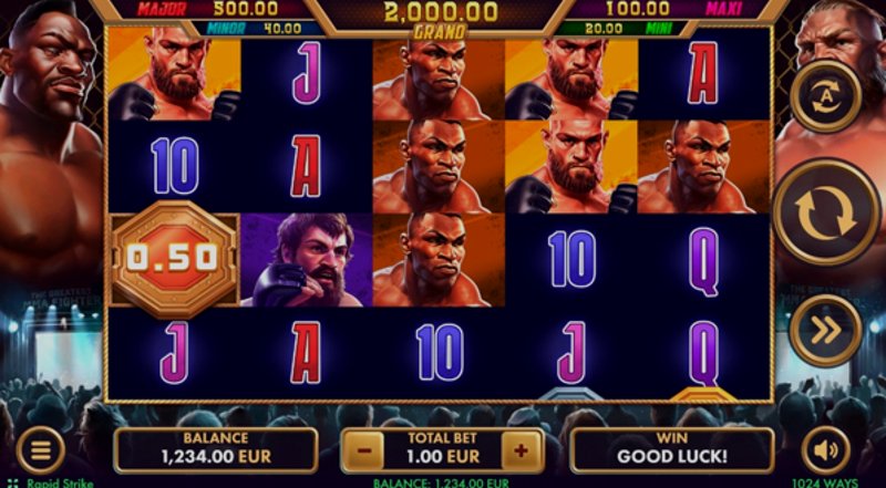 Играть Rapid Strike от Netgame в казино 1Win