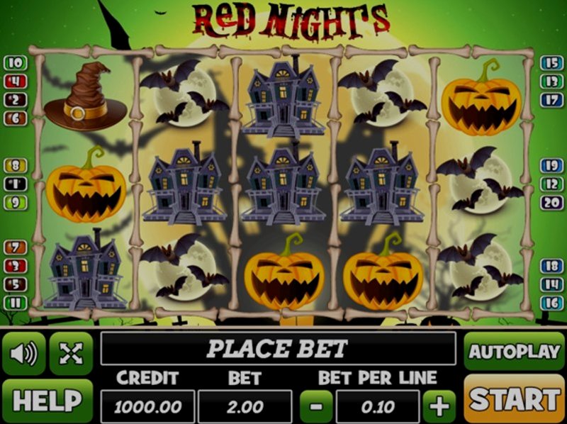 Играть Red Nights от Play Pearls в казино 1Win