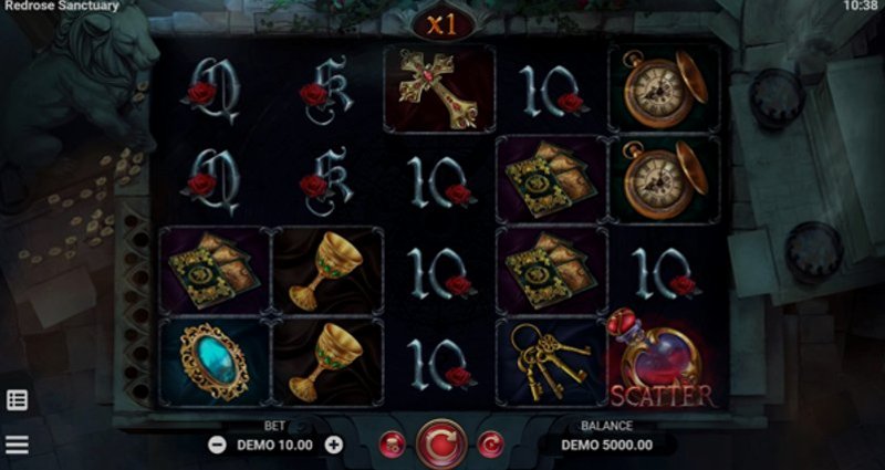 Играть Redrose Sanctuary от Evoplay в казино 1Win