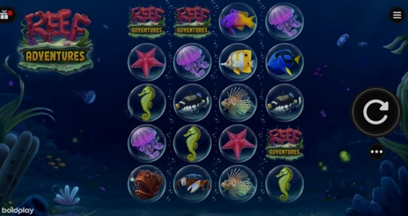Играть Reef Adventures от Boldplay в казино 1Win
