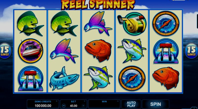 Играть Reel Spinner от Microgaming в казино 1Win