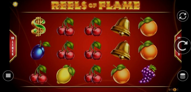 Играть Reels of Flame от Edict в казино 1Win