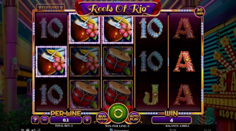 Reels Of Rio Spinomenal в казино 1Win (1Вин) Reels Of Rio Spinomenal в казино 1Win (1Вин)