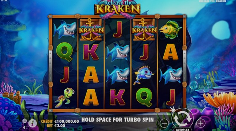 Играть Release the Kraken от Pragmatic в казино 1Win