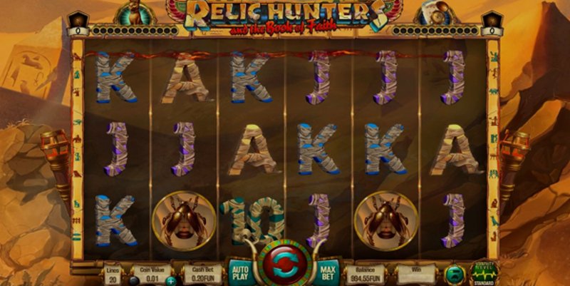 Играть Relic Hunters and the Book of Faith от Wazdan в казино 1Win