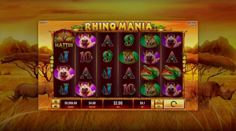 Играть Rhino Mania от Platipus в казино 1Win