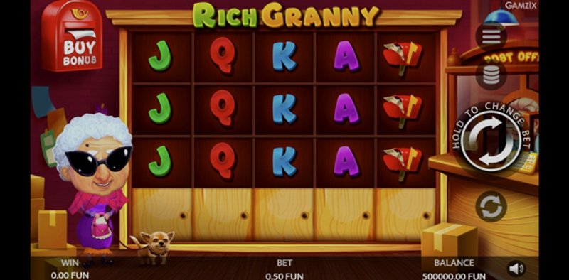 Играть Rich Granny от Gamzix в казино 1Win