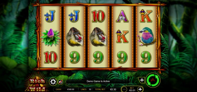 Играть Rich n Wild от Ainsworthgame в казино 1Win
