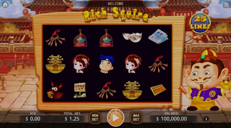 Играть Rich Squire от Kagaming в казино 1Win