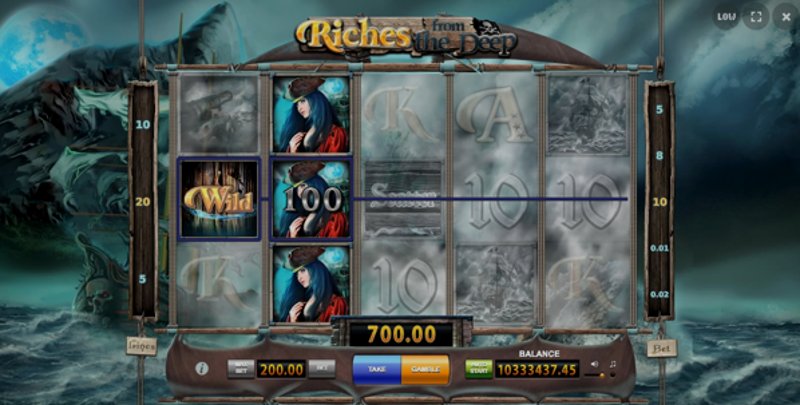 Играть Riches From The Deep от Bf Games в казино 1Win