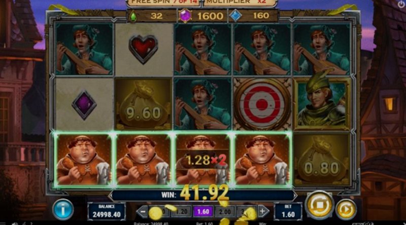 Играть Riches of Robin от Playn Go в казино 1Win