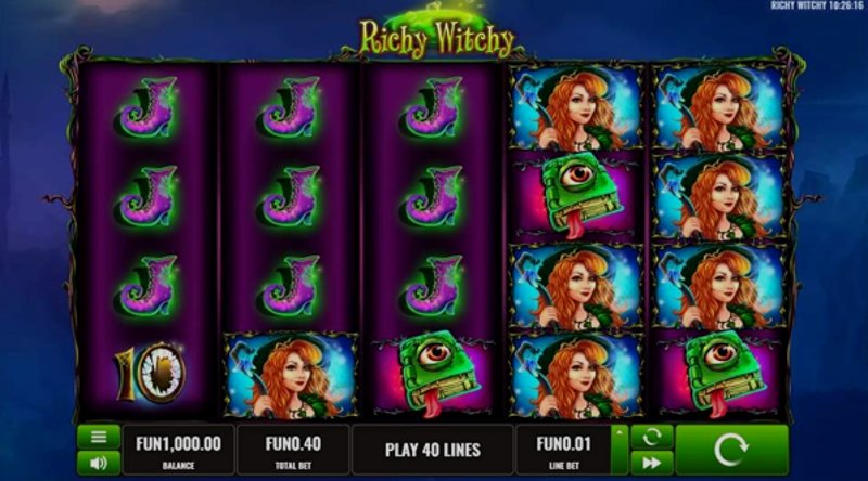 Играть Richy Witchy от Platipus в казино 1Win