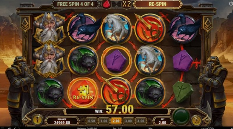 Играть Ring of Odin от Playn Go в казино 1Win
