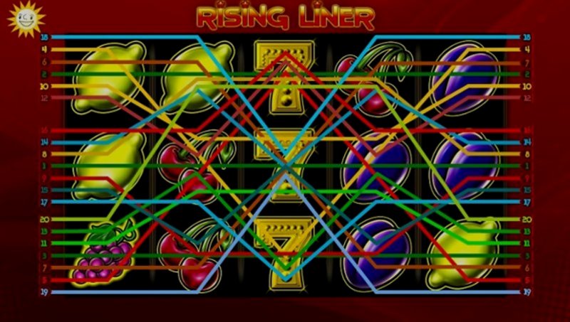 Играть Rising Liner от Edict в казино 1Win