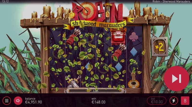 Играть Robin Sherwood Marauders от Yggdrasil в казино 1Win