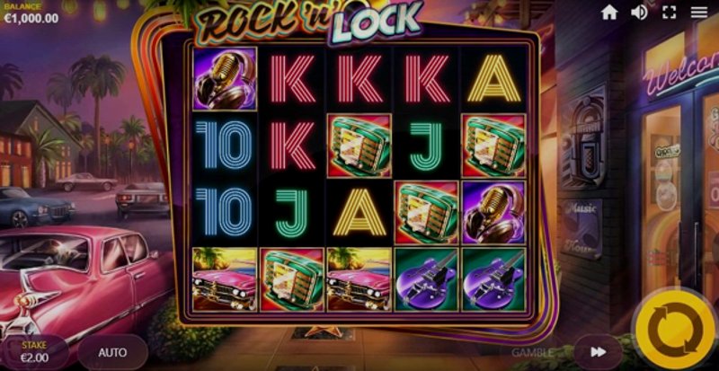 Играть Rock N Lock от Redtiger в казино 1Win