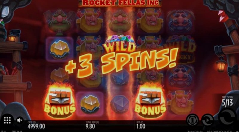 Играть Rocket Fellas Inc от Thunderkick в казино 1Win