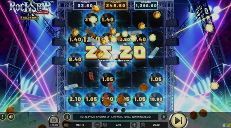 Играть RockStar от Betsoft в казино 1Win