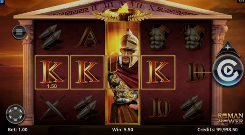 Играть Roman Power от Microgaming в казино 1Win