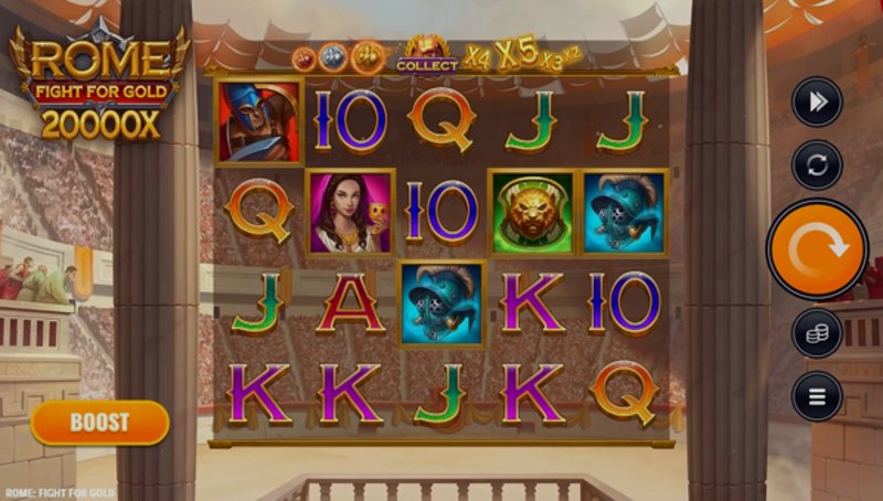 Играть Rome: Fight For Gold от Games Global в казино 1Win