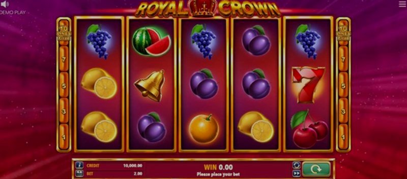 Играть Royal Crown от Spearhead в казино 1Win