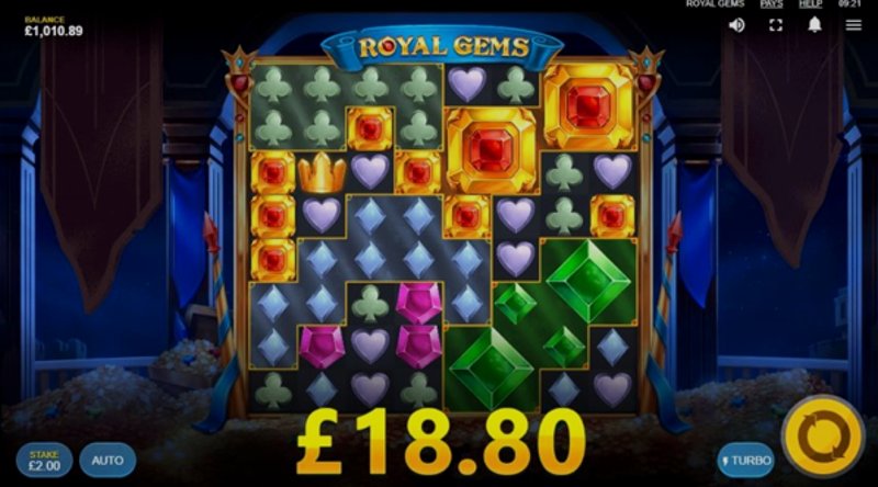 Играть Royal Gems от Red Tiger в казино 1Win