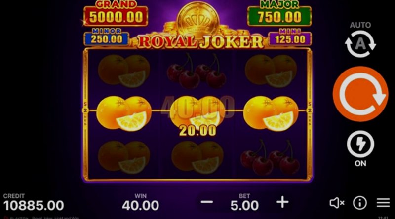 Играть Royal Joker: Hold and Win от Playson в казино 1Win