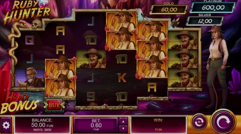 Играть Ruby Hunter от Kalamba в казино 1Win