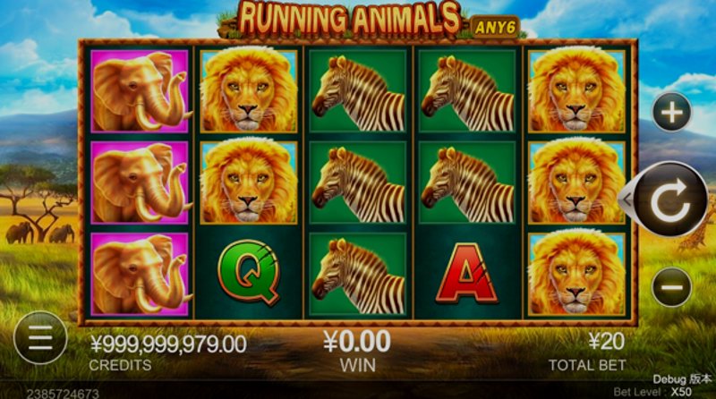 Играть Running Animals от Cq9 в казино 1Win