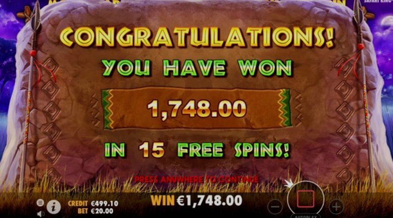 Играть Safari King от Pragmatic в казино 1Win