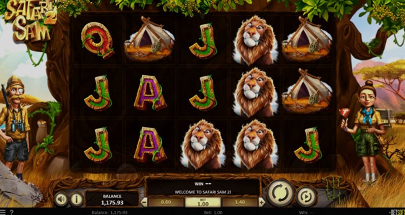 Играть Safari Sam 2 от Betsoft в казино 1Win